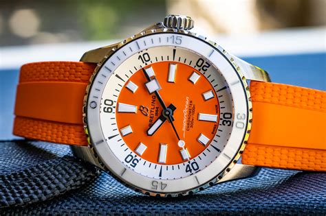 orange breitling